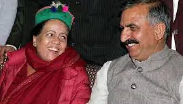 CM Sukhvinder Singh Sukhu and Congress President and MP Mandi Pratibha Singh 