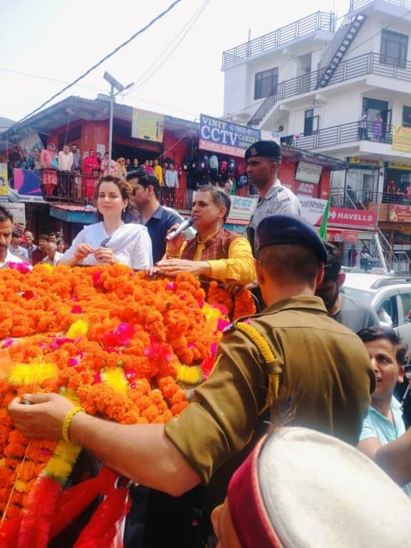 Kangna- हिमाचल प्रदेश की मंडी सीट से बॉलीवुड एक्ट्रेस कंगना रणौत को टिकट 